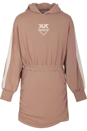 Pinko Vestido con logo estampado