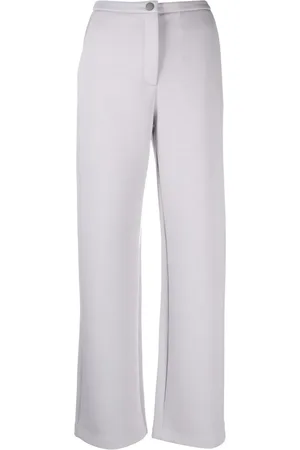 Emporio Armani Pantalones con aplique del logo