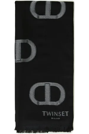 Twin-Set Mascada con logo estampado