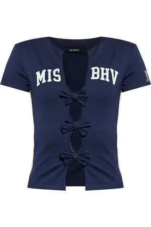 MISBHV Playera con logo estampado
