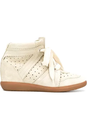Isabel Marant Tenis Bobby con cuña