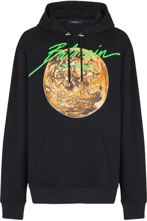 Balmain Hoodie con estampado Universe & Planet