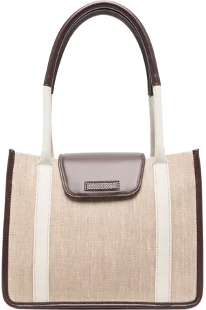 PESERICO SIGN Tote con diseño de dos tonos