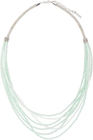PESERICO SIGN Collar de cadena con detalles de cristal