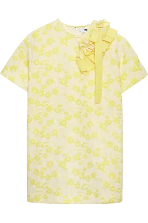 Msgm Vestido con estampado floral