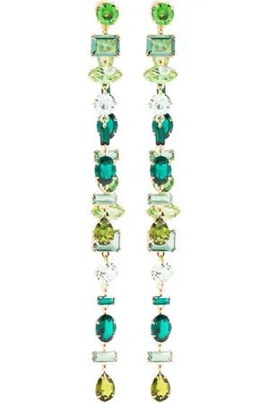 Swarovski Aretes Gema con detalles de cristal