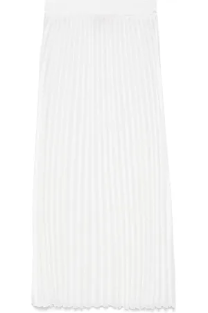 Kaos Falda midi con diseño plisado