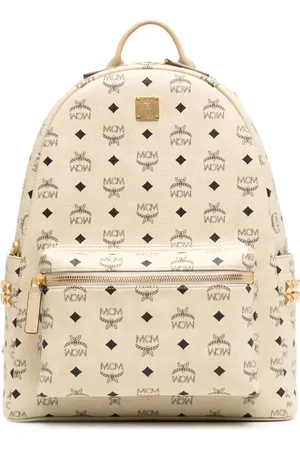 MCM Mochila Stark Studded mediana