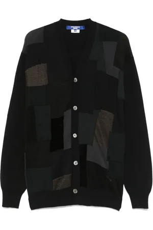 Comme des Garçons Cárdigan con diseño patchwork
