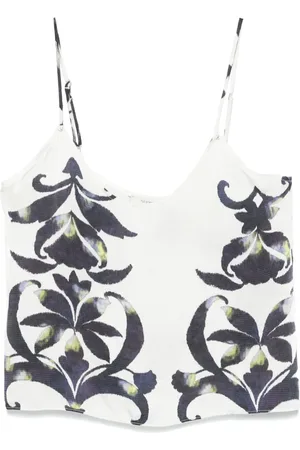 FORTE FORTE Top con estampado floral