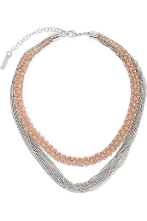 PESERICO SIGN Collar con detalles de cristal