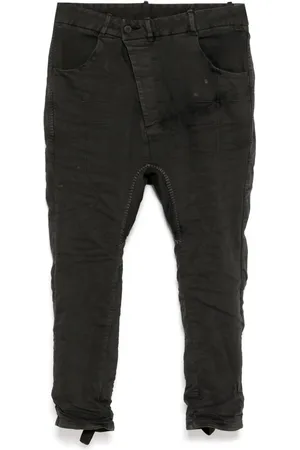 11 BY BORIS BIDJAN SABERI Pantalones drop crotch