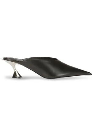MUGLER Mules Fang con tacón de 55mm