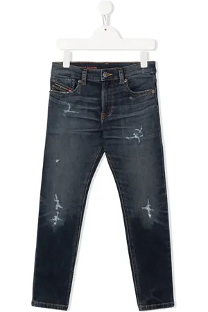 Diesel Skinny jeans con efecto envejecido