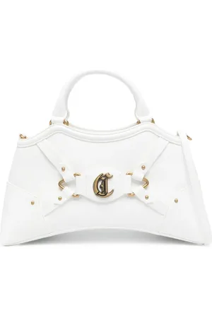 Roberto Cavalli Tote con placa del logo