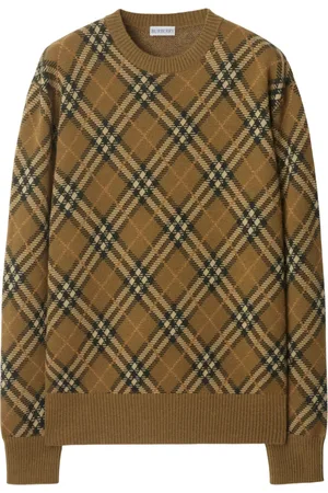 Burberry Suéter con motivo de cuadros