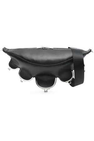NOIR KEI NINOMIYA Bolsa crossbody con cierre a presión