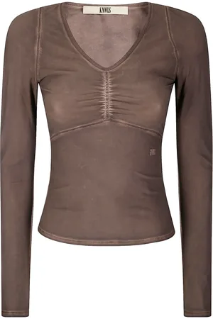 KNWLS Top stretch con efecto teñido
