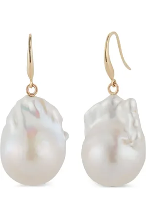 Mateo Aretes en oro amarillo de 14kt con perla