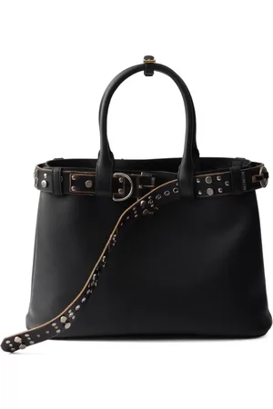 Prada Tote con detalle de hebilla grande