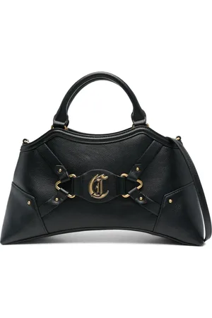Roberto Cavalli Tote con placa del logo