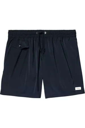 Fursac Shorts de playa con aplique del logo