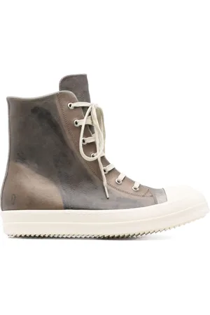 Rick Owens Tenis altos con agujetas