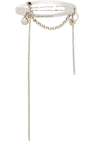 Justine Clenquet Clip para el cabello con cadena