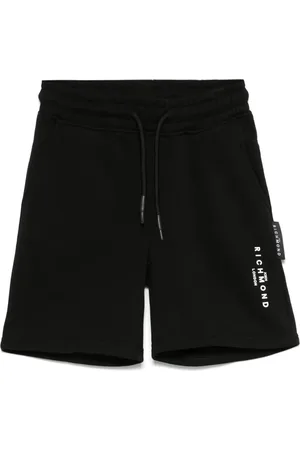 John Richmond Bermudas con cordones en la pretina