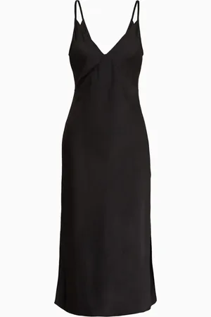 Armani Exchange Slip dress con cuello en V