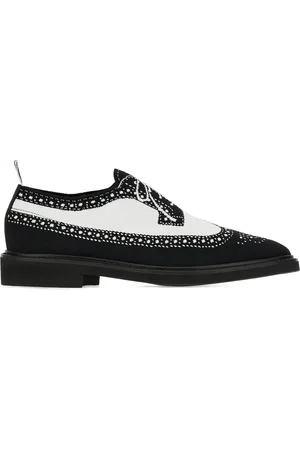 Thom Browne Mocasines con motivo trompe l