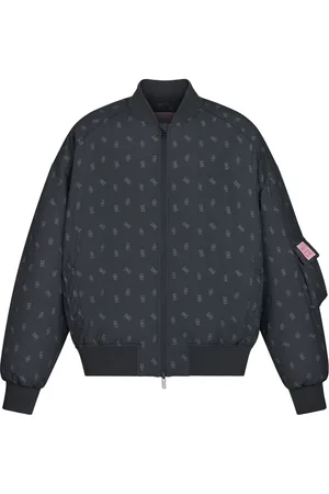 Monochrome Chamarra bomber con motivo en jacquard