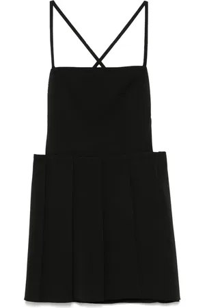 Low Classic Vestido corto con diseño plisado