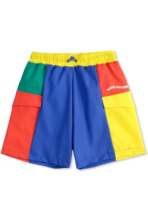Bobo Choses Shorts de playa con diseño color block