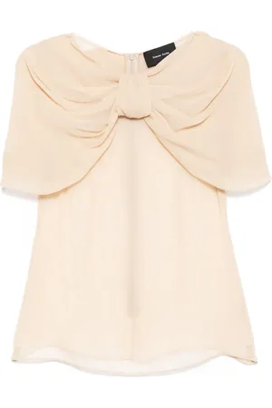 Simone Rocha Top con detalle de moño