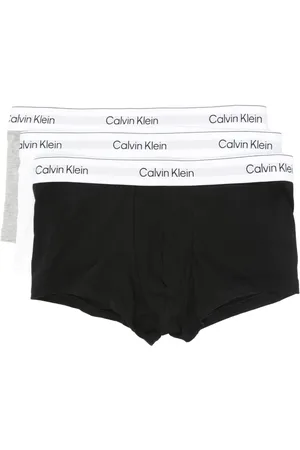 Calvin Klein Set de tres piezas de ropa interior con logo en la pretina