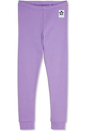 Mini Rodini Leggins tejidos de canalé