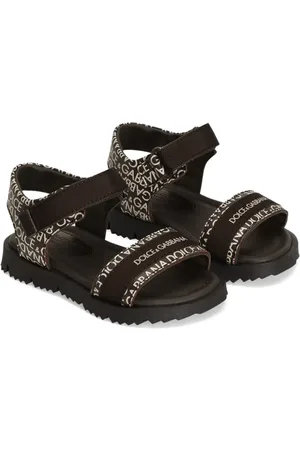 Dolce & Gabbana Sandalias con logo estampado