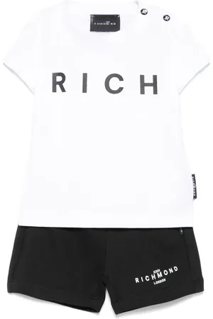 John Richmond Set de shorts con logo estampado