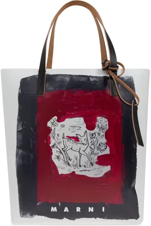 Marni Tote con estampado de pintura