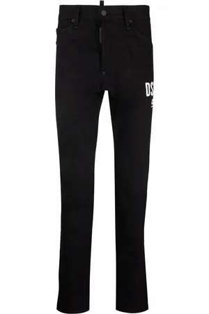 Dsquared2 Jeans rectos con tiro medio