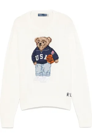 Ralph Lauren Suéter con motivo Polo Bear