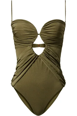 Twin-Set Traje de baño con detalle de aberturas