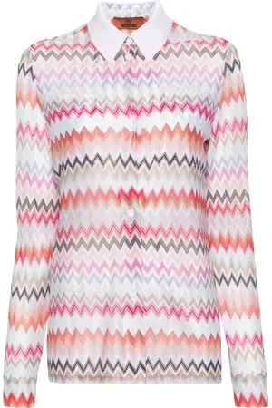 Missoni Falda entretejida en zigzag