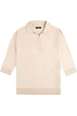 FAY Playera tipo polo con cuello en V