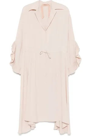 Nº21 Vestido midi asimétrico
