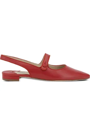 Manolo Blahnik Flats Campari
