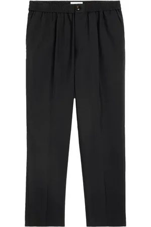 Ami Pantalones tapered con diseño corto