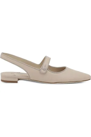 Manolo Blahnik Flats Campari