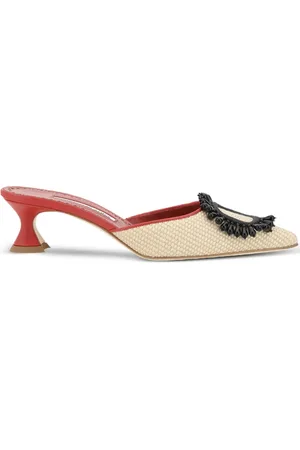 Manolo Blahnik Mules Atikalo con tacón 50mm